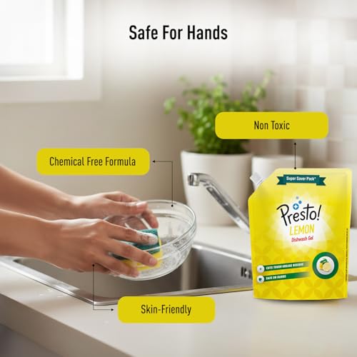 Amazon Brand - Presto! Dishwash
