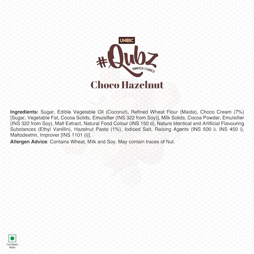 Unibic Wafer Qubz Hazelnut 240gm - Image 6
