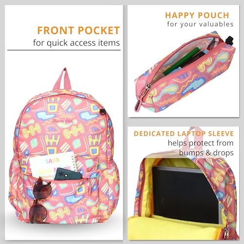 BEAUTY GIRLS LAPTOP BACKPACK|COLLEGE BACKPACK|SCHOOL