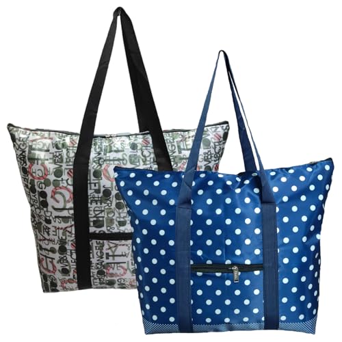 Big Waterproof Grocery Bag/Shopping Bag/Travel Bag/Foldable Bag