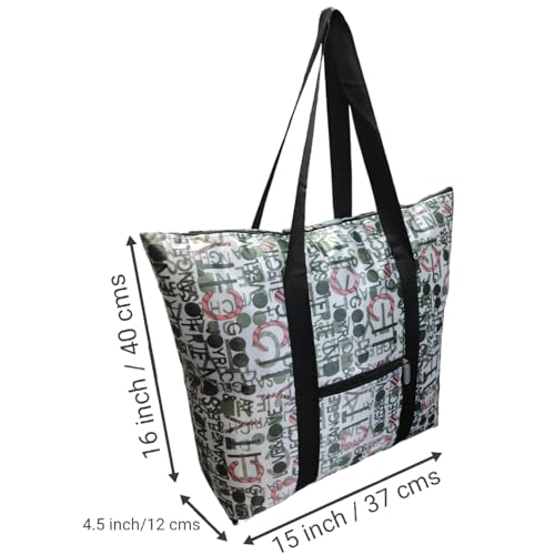 Big Waterproof Grocery Bag/Shopping Bag/Travel Bag/Foldable Bag - Image 2