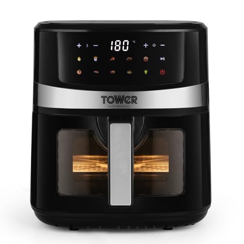 Tower Air Fryer 6.3L 1600W Digital with 9 Presets & Energy Efficient