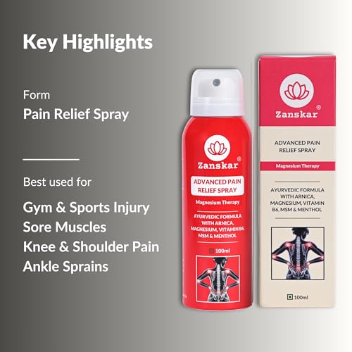 Zanskar Magnesium Pain Relief Spray