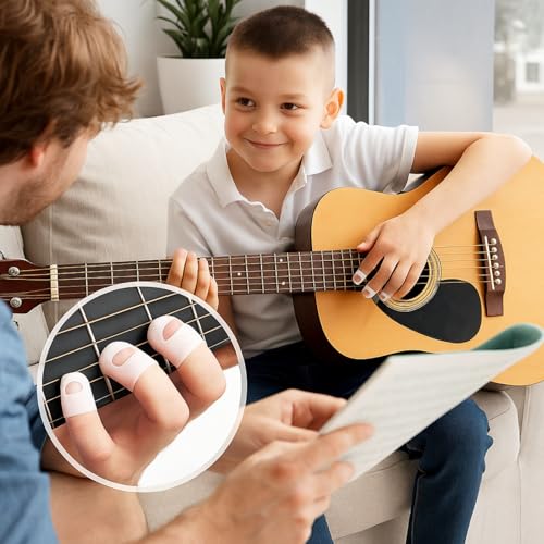 10 Pcs Silicone Guitar Finger