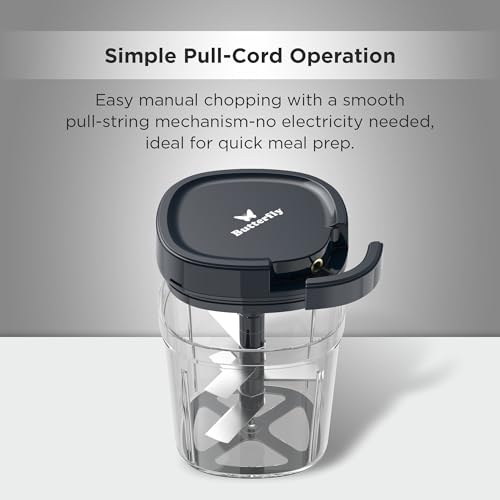 Butterfly Premium Vegetable Chopper 900 Ml, Blue - Image 4