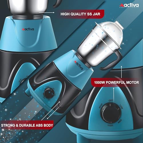 ACTIVA Megamix 1000W Mixer Grinder