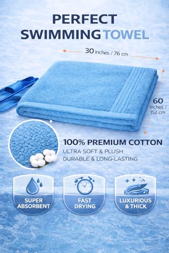 Fitness Mantra® Cotton Bath Towel