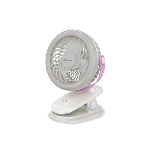 Goldmedal I-Lux 100 mm Portable Desk Mounted Clip Fan| Multi-Clip Function