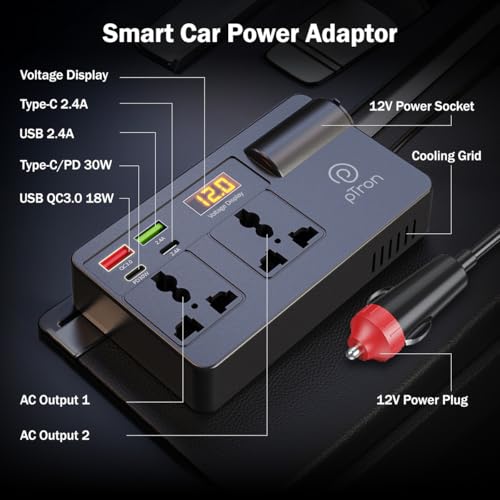 pTron PowerEdge 200W Car Laptop