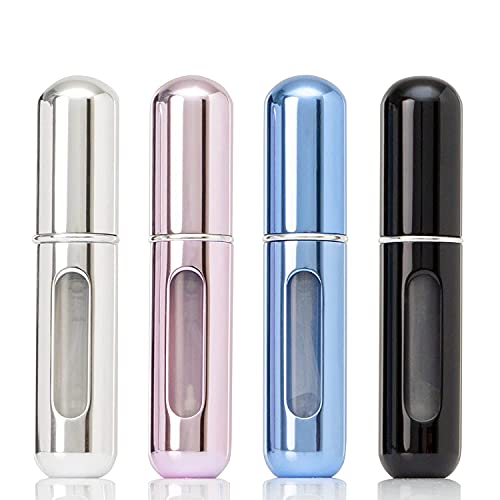 4PCS Refillable Perfume Atomizer Bottle