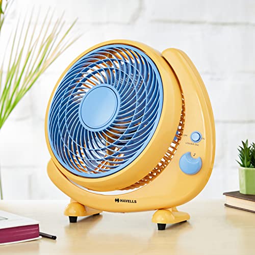 Havells Cresent 250mm Personal Fan (Yellow) - Image 7