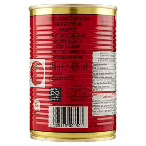 RODOLFI PARMA 1896 Double Concentrated Tomato Paste, 410Gram - Image 5