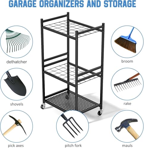Snazzy Garden Organizer With Wheels