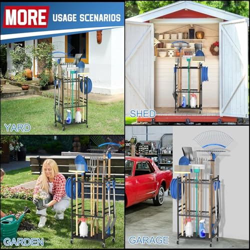 Snazzy Garden Organizer With Wheels