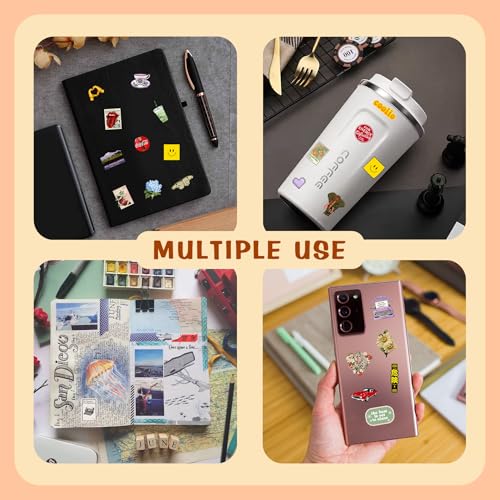 450 PCS Vintage Retro Journal