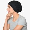 The Headscarves Bamboo Viscose Solid Seams Slouchy Snood Cap for Women - Image 3