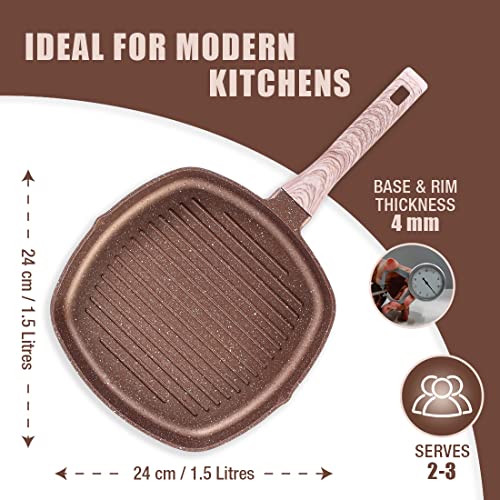 Wonderchef Duralife Die-cast Non-Stick Grill
