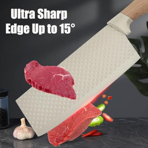 Chef Knife with Leather Sheath