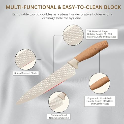 Chef Knife with Leather Sheath