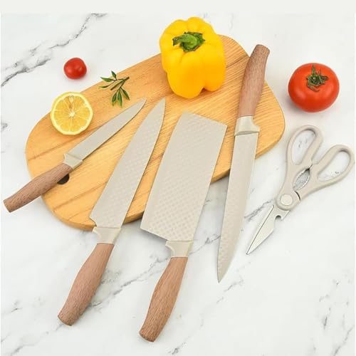 Chef Knife with Leather Sheath