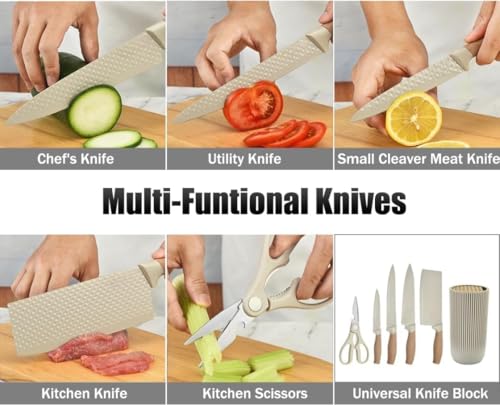 Chef Knife with Leather Sheath