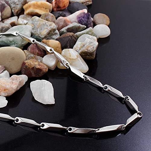 Nakabh Stainless Steel Rice Chain for Men and Boys - Image 2