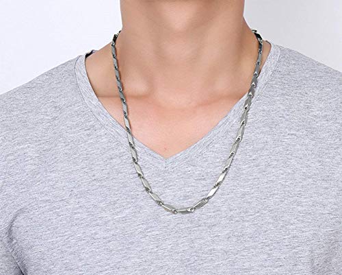Nakabh Stainless Steel Rice Chain for Men and Boys - Image 5