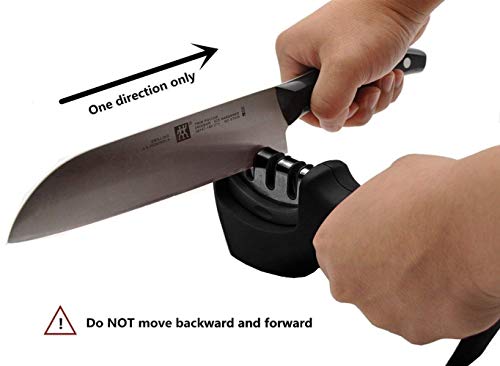 Manual 3-Stage Knife Sharpener Tool