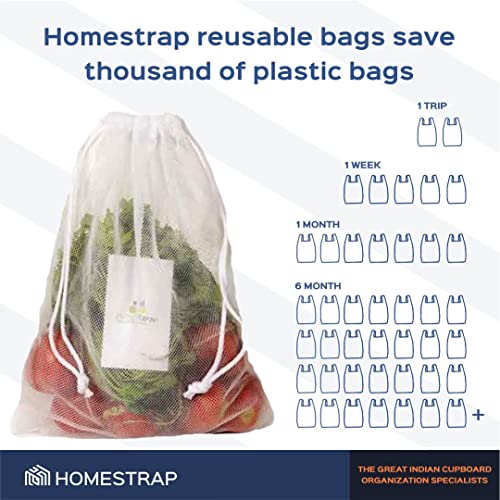 HomeStrap Set Of 12 Double