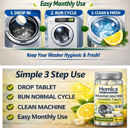 Washing Machine Cleaner Tablets
