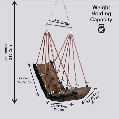 JULJULIA Swing for Balcony, Cotton