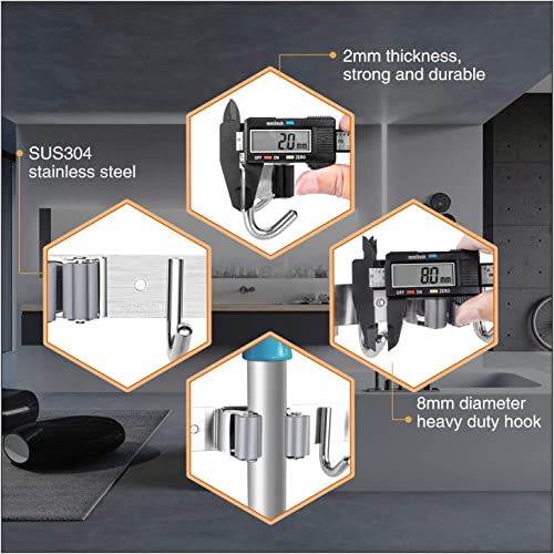 Mop and Broom Holder Wall