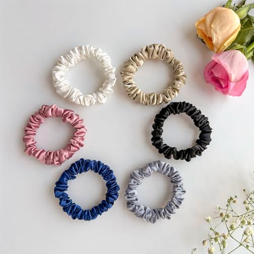 SILVR BEAR Luxury Satin Scrunchies