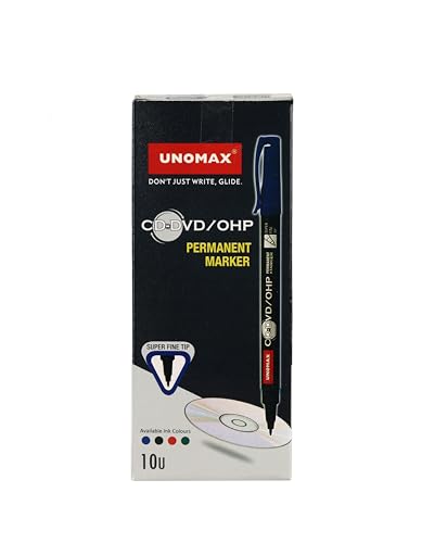 Unomax CD-DVD/OHP Permanent Marker Set
