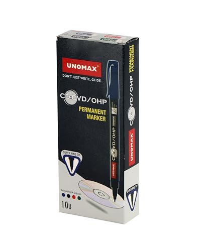 Unomax CD-DVD/OHP Permanent Marker Set