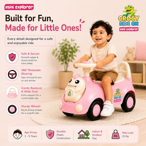 MiniExplorer Crocsy Wiggle Car