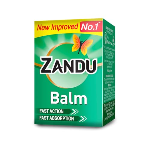 Zandu Balm - 10 ml, For instant pain relief from cold, headache & body