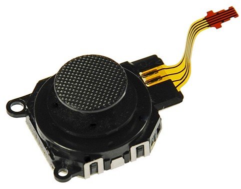 TCOS TECH PSP 3000/E1004 3D Replacement Analog Joystick with Cap