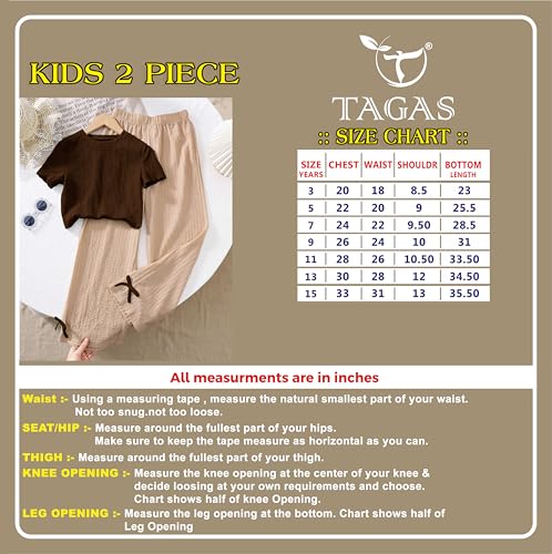 TAGAS Girls Girls' Clothing Sets||Top