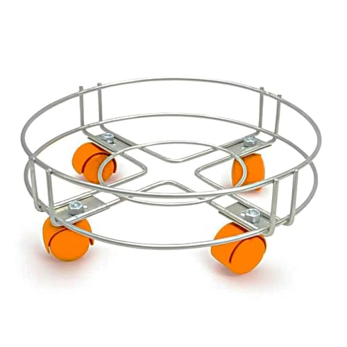 Stainless Steel Cylinder Trolley