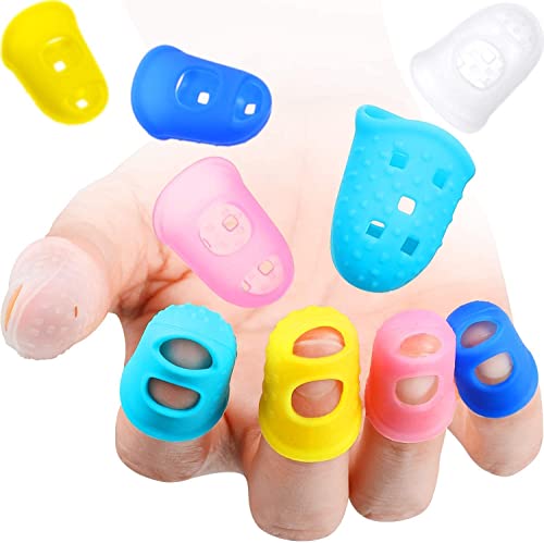 10pcs Guitar Silicone Finger Protector
