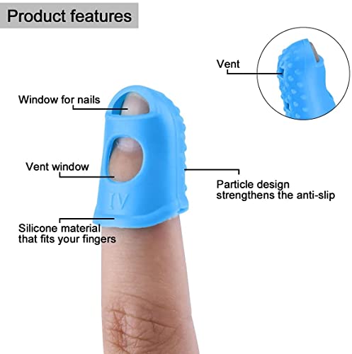 10pcs Guitar Silicone Finger Protector