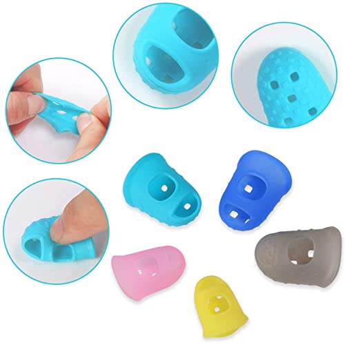 10pcs Guitar Silicone Finger Protector