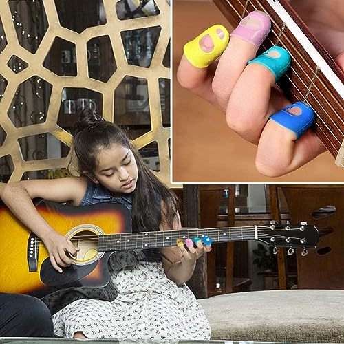 10pcs Guitar Silicone Finger Protector