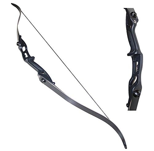 Futaba -Right Hand Archery Recurve Bow - 55 lbs - Black