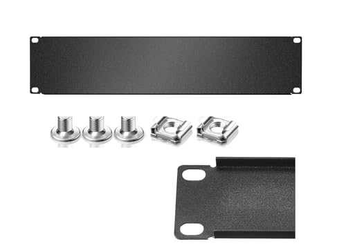 2U Blank Rack Mount Panel