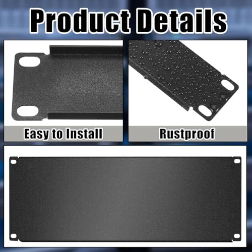 2U Blank Rack Mount Panel