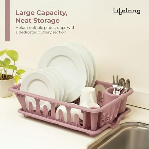 Lifelong Plastic Dish Drying Rack