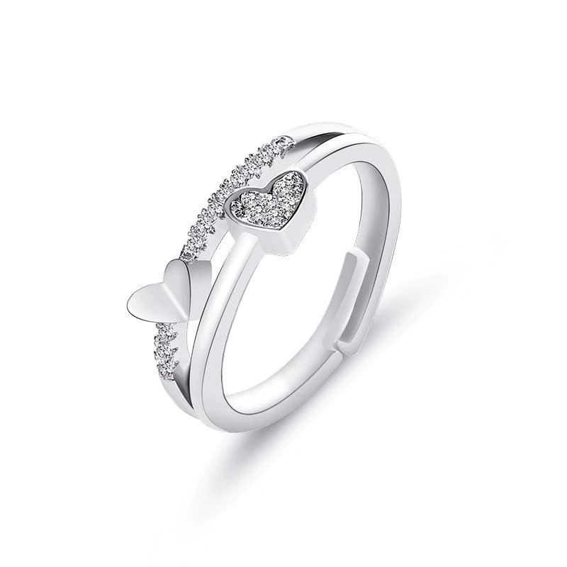 Fashion Frill Delicate Hug Silver