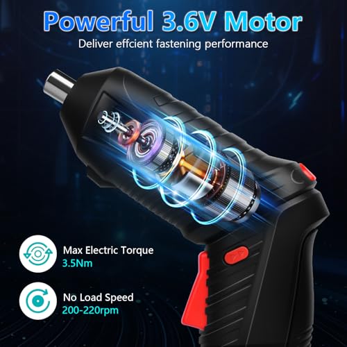 Power Screwdriver Cordless, JENABOM Screwdriver